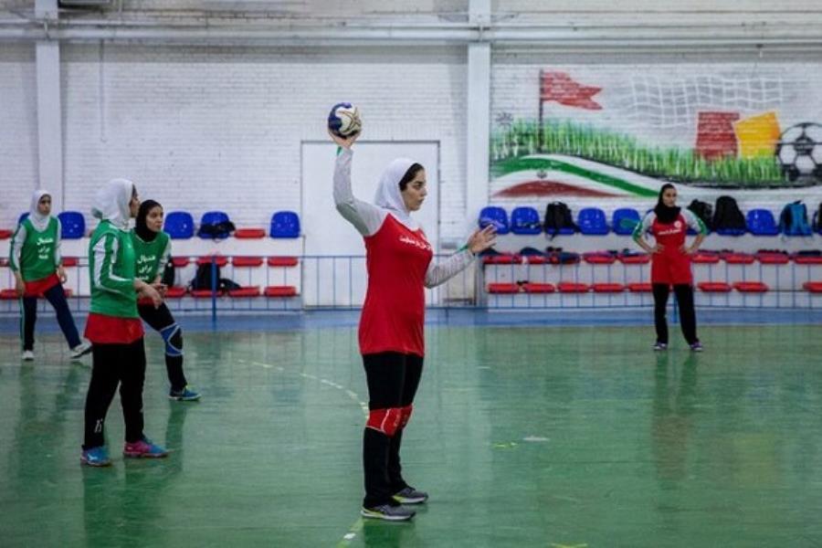 اردونشینی دختران هندبال نوجوان از ۱۴ تیر